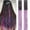 Purple, variant on Xoiie Clip In Hair Tinsel, Colorful Hair Tinsel, Hair Tinsel Clip In, 12Pcs Fairy Hair Tinsel Clip In Kit for New Year Party, Hair Accessories Extensions for Women Kids (Colorful)