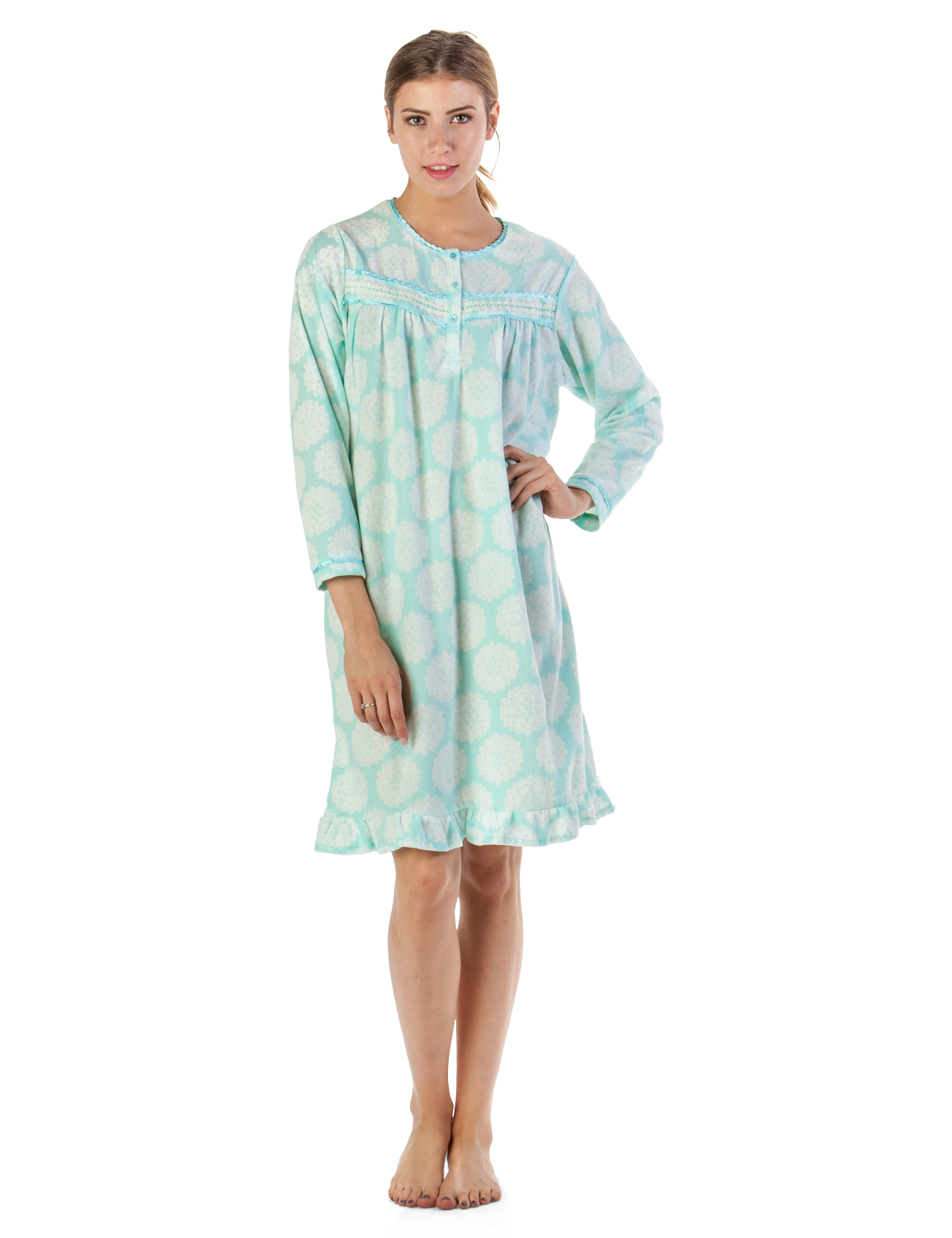 Micro Fleece Cozy Night Gown 