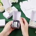 thumbnail image 3 of 100 mini cajas de cartón de 2,2 x 2,2 x 1 pulgadas, cajas de regalo de cartón blanco, cajas Kraft para joyería, pequeñas cajas de envío de cartón corrugado, mini cajas., 3 of 6