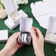 thumbnail image 3 of 100 mini cajas de cartón de 2,2 x 2,2 x 1 pulgadas, cajas de regalo de cartón blanco, cajas Kraft para joyería, pequeñas cajas de envío de cartón corrugado, mini cajas., 3 of 6