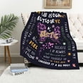 thumbnail image 3 of Birthday Gifts for Best Friend Girl Blanket 60"X 50", Bestie Gifts for Her, Best Friends Birthday Gifts for Women, Friendship Gifts for Woman Friends, Bff Gift for Teen Girl, Bestfriends Gift Ideas, 3 of 6