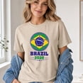 thumbnail image 3 of Jollimate Brazil Soccer T-Shirt, Brazil Fan Girl Shirt, Football Fan Gift, Soccer Lover Gift, 3 of 6