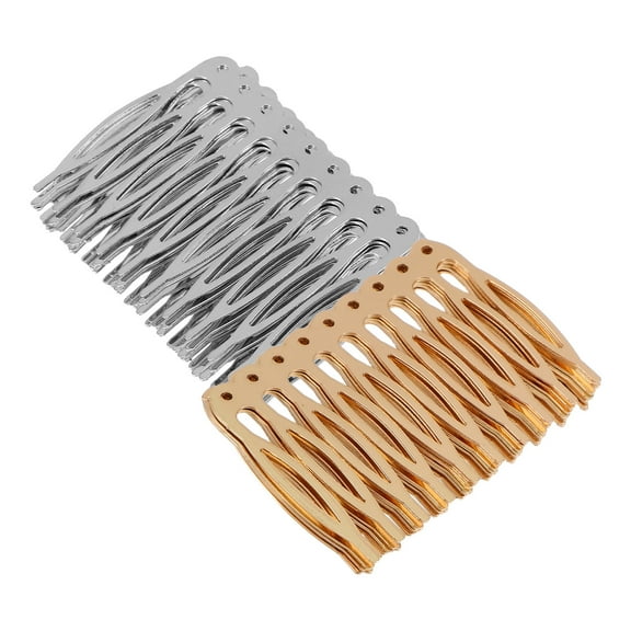 UPOUART 20pcs Decorative Veil Comb For Brides Wedding Hair Comb Stylish Women