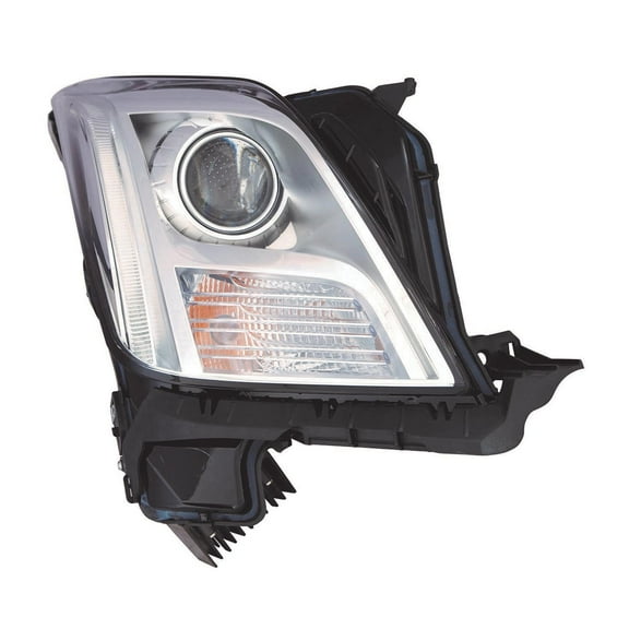 New CAPA Certified Standard Replacement Passenger Side Headlight Assembly, Fits 2013-2017 Cadillac XTS