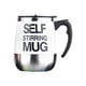 thumbnail image 1 of Naiovety Taza de café de acero inoxidable, leche, recipiente de agitación automático creativo, taza mezcladora inteligente, licuadora, tazas Utensilios de cocina Blanco Naiovety HA081262-04, 1 of 6