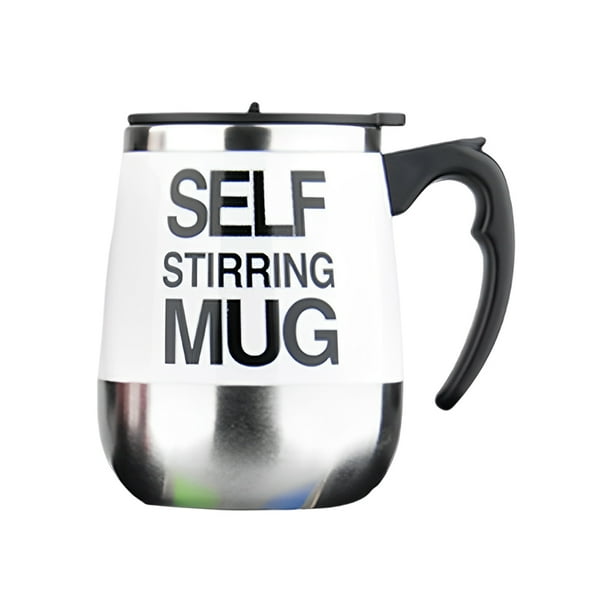 Yuarrent Taza de café, agua, tazas magnéticas automáticas para revolver, taza mezcladora inteligente, tazas mezcladoras de cocina para restaurante, Utensilios de cocina Blanco Yuarrent HA081262-04