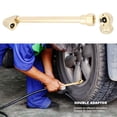 thumbnail image 1 of Tire Inflator Accessory Pump Nozzle Tire Inflator Chuck Valve Tool Connect Coupler Hose Compressor For Motorcycle Home Car Bike, 1 of 8