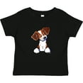 thumbnail image 3 of Inktastic Pocket Brittany Spaniel Boys or Girls Toddler T-Shirt, 3 of 5