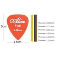 thumbnail image 5 of Dream Lifestyle Guitar Picks, ABS, 3 cm x 2.5 cm for Electric Guitars, 30 Pieces, 5 of 8