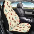 thumbnail image 4 of Uourmeti Geometric Diamond Pattern Auto Seat Cushion Durable Auto Cushion Easy Clean Wear Resistant 1 Pieces Set Compatible with Trucks Van, 4 of 6