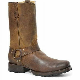 Armor Tred‎ Men\'s Brown Mid-Calf Classic Leather Western Boot Size 7 Cowboy Boots Mens Brown Western Boots Wide Calf Work Boots  main image 4
