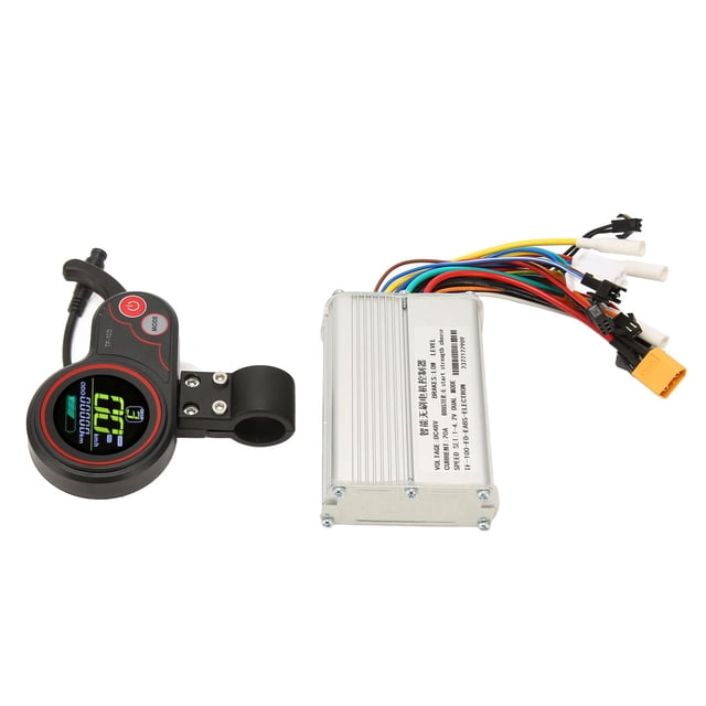 Controlador de scooter eléctrico ANGGREK sin escobillas de motor 48V 20A 3 panel de visualización retroiluminación