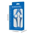 thumbnail image 3 of Protector decorativo con 2 uds. Kit de accesorios de tapas de agarre para pulgar para Portal PS5, 3 of 7