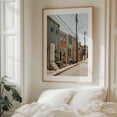 thumbnail image 5 of Baltimore Rowhouses 01 - Baltimore Maryland Photography Street Photography Architecture City Vintage Rustic Scenic Oak Framed Wall Art Print 9 x 12 inches, 5 of 12