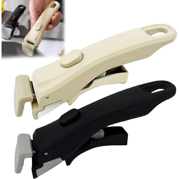 Detachable Pot Handle, Replacement Handle for Pots and Pans, Universal Pan Handle, Non-Slip Pot Handles Replacement, Compatible with All Cookware, Removable Handle, Replacement Handle for Pots Pans