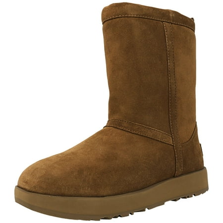 Ugg Women's Classic Short Waterproof Chestnut High-Top Sheepskin Boot - (Best Price On Uggs Classic Short Boots)