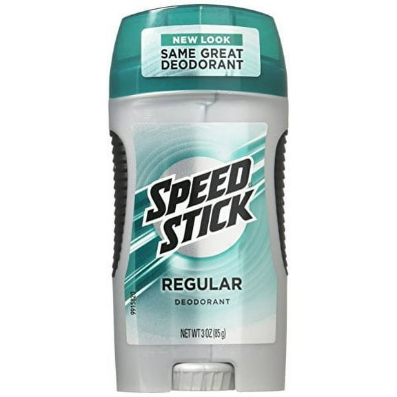 Speed Stick Deodorant, Regular, 3 oz, Pack of 6
