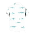 thumbnail image 5 of Yieetim Beach short Shirts For Men, Small V-Neck Shirts, Tropical Holiday Beach Stylish Quickly Dry Hawaiian Print Shirts, Vintage Print Board Swim Shirts For Surfing XXXL, 5 of 7