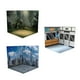 thumbnail image 1 of 3pieces 1/12 Backdrop Display Collection Background Organizer for Action Figures Diecast Car Accessories perfke vitrina de fondo, 1 of 9