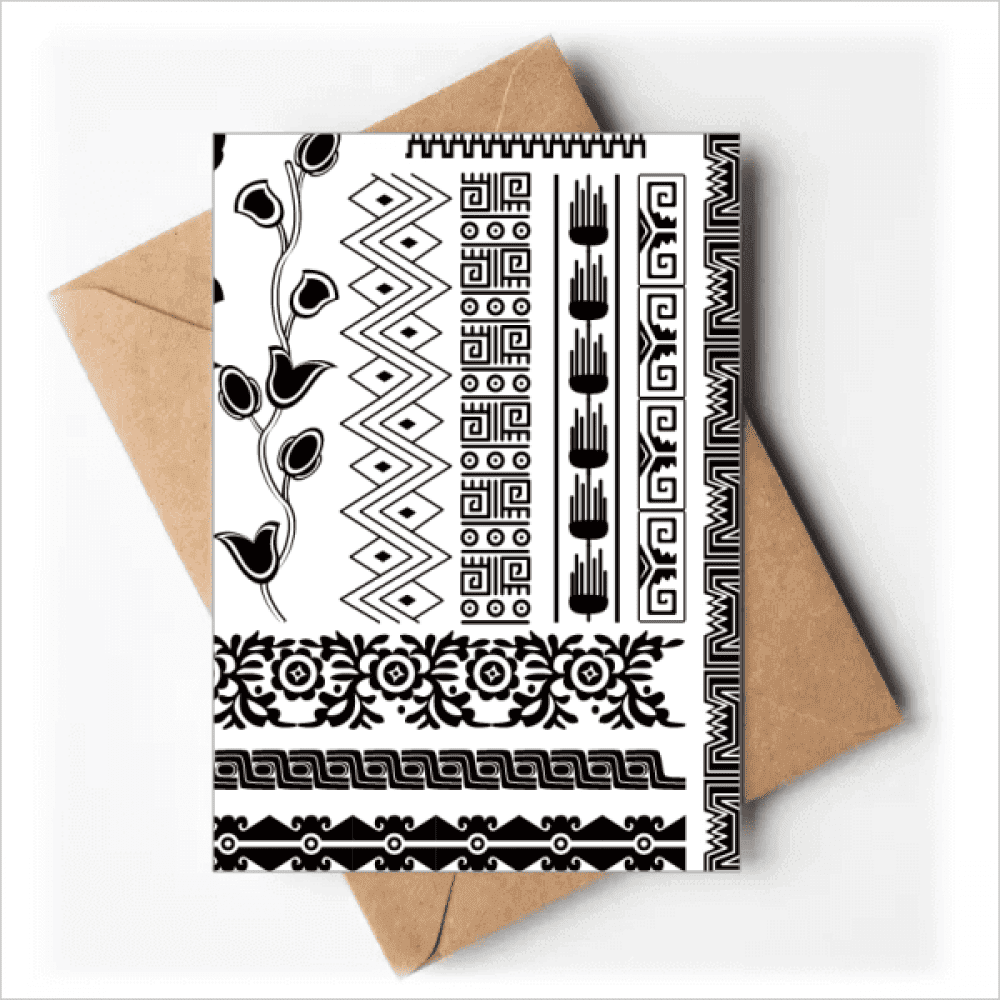 Ancient Egypt Flowers Pattern Greeting Cards You are Invited Invitations