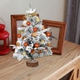 thumbnail image 2 of Mini adornos navideños para árbol de Navidad, decoración navideña y de Año Nuevo con guirnalda de luces LED. dorado, 2 of 7