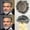 #1B60, variant on Human Hair Toupee for Men Gray Hair Prosthesis Breathable Mono Lace Pu Around Mens Wig Replacement System Hairpiece #1B60 8x10Inch