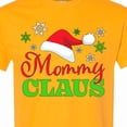 thumbnail image 4 of Inktastic Mommy Claus with Christmas Santa Hat and Snowflakes T-Shirt, 4 of 5
