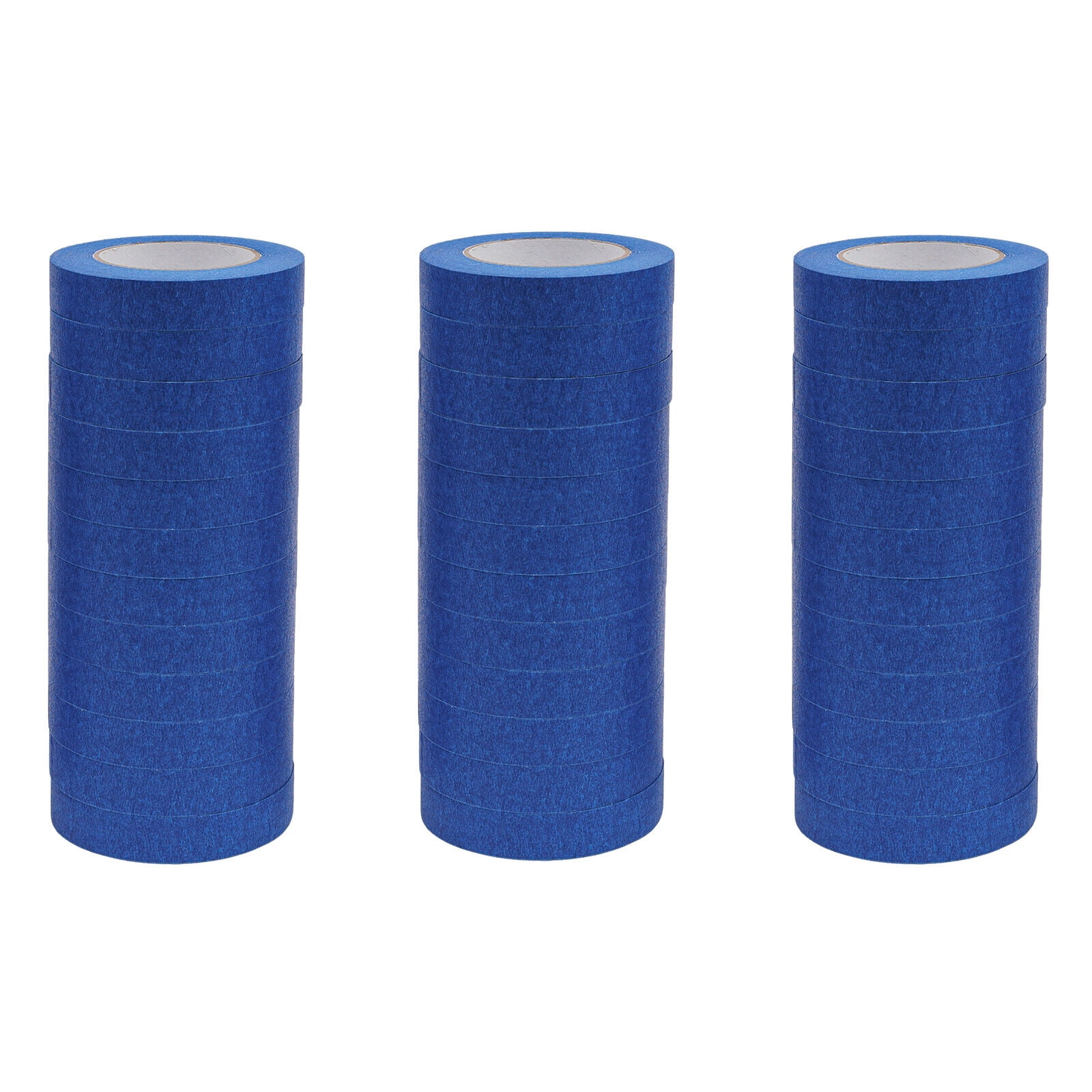 Modern Round 34/54 Rolls Blue Masking Tape Painting 2.4cm x 55m High Adhesive Non-marking Blue