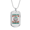 Military Chain (Gold), variant on Legend Are Born in Gemini Zodiac Dog Tag Necklace Stainless Steel 24" Chain Silver Tone or Gold Tone