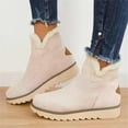 thumbnail image 6 of FDSKWKY Trending Winter Boots For Women 2024 Snow Ankle Booties Slip On Comfortable Fuzzy Fashion Casual Loafers Shoes, 6 of 6