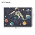 thumbnail image 4 of Yayeee Bath Rug for Bathroom Floor Non Slip Rectangle Fluffy Soft Absorbent Mat, 16"x24", Astronaut Space, 4 of 7