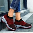 thumbnail image 2 of YLYL Women's Sock Sneakers Breathable Mesh Air Cushion Slip on Work Gym Nurse Walking Shoes, 2 of 9