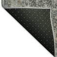 thumbnail image 5 of Addison Rugs Mayfield Premium Machine Washable Traditional Global Charcoal Rectangle Rug, 10' X 14' Machine Washable Traditional Global Charcoal Oversized Sherpa Throw Blanket, 5 of 7