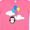 thumbnail image 4 of Inktastic Cute Penguin with Balloons Boys or Girls Toddler T-Shirt, 4 of 5