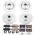 thumbnail image 2 of PowerStop Front and Rear Geomet Coated Brake Rotor and Pad Kit Fits: HYUNDAI Select Models CRK6312, 2 of 5