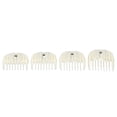 thumbnail image 3 of Universal Clipper Guards Combs, 4pcs Hair Trimmer Guides Set for Easy Haircutting Retaining Length, Portable Design with Round Teeth, 3 of 8