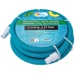 VEVOR Heavy Duty Swimming Pool Hose, 1-1/2-Inch X 30-Foot, Pool Vacuum Cleaning Hose, Compatible With Above Ground Pool In-Ground Pool Sand Filter