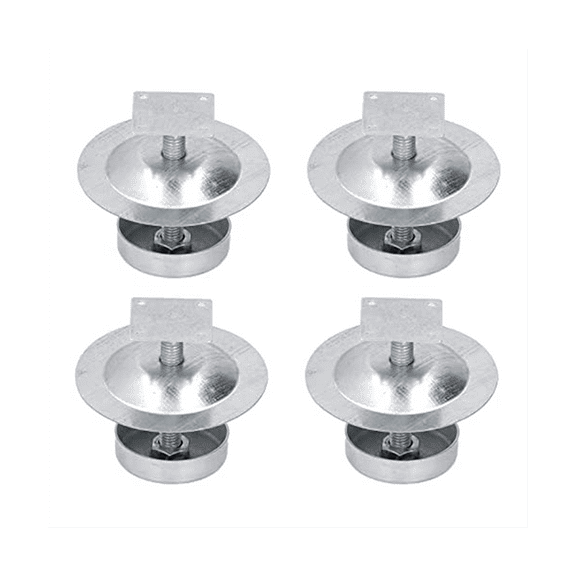 4Set Ant Proof Hive Feet Stainless Steel Beehive Base Beekeeping Beehive Stand Hive Trap Tool for Beekeeper