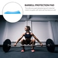 thumbnail image 3 of Homoyoyo Barbell Plate Pads 1Pc Sky-Blue Silicone for Quick Recovery in Home Gym, 3 of 8