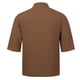 thumbnail image 2 of Camisa de manga corta irregular de seda helada para hombre - Diseño de pelo oscuro, mezcla de algodón, 2 of 6