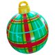 thumbnail image 2 of De Navidad Adorno De Navidad Hecho De Pvc Bola Inflable Decoración Personalizada 60 Cm Adornos De Fiesta De Navidad Noticed HA041893-04, 2 of 6