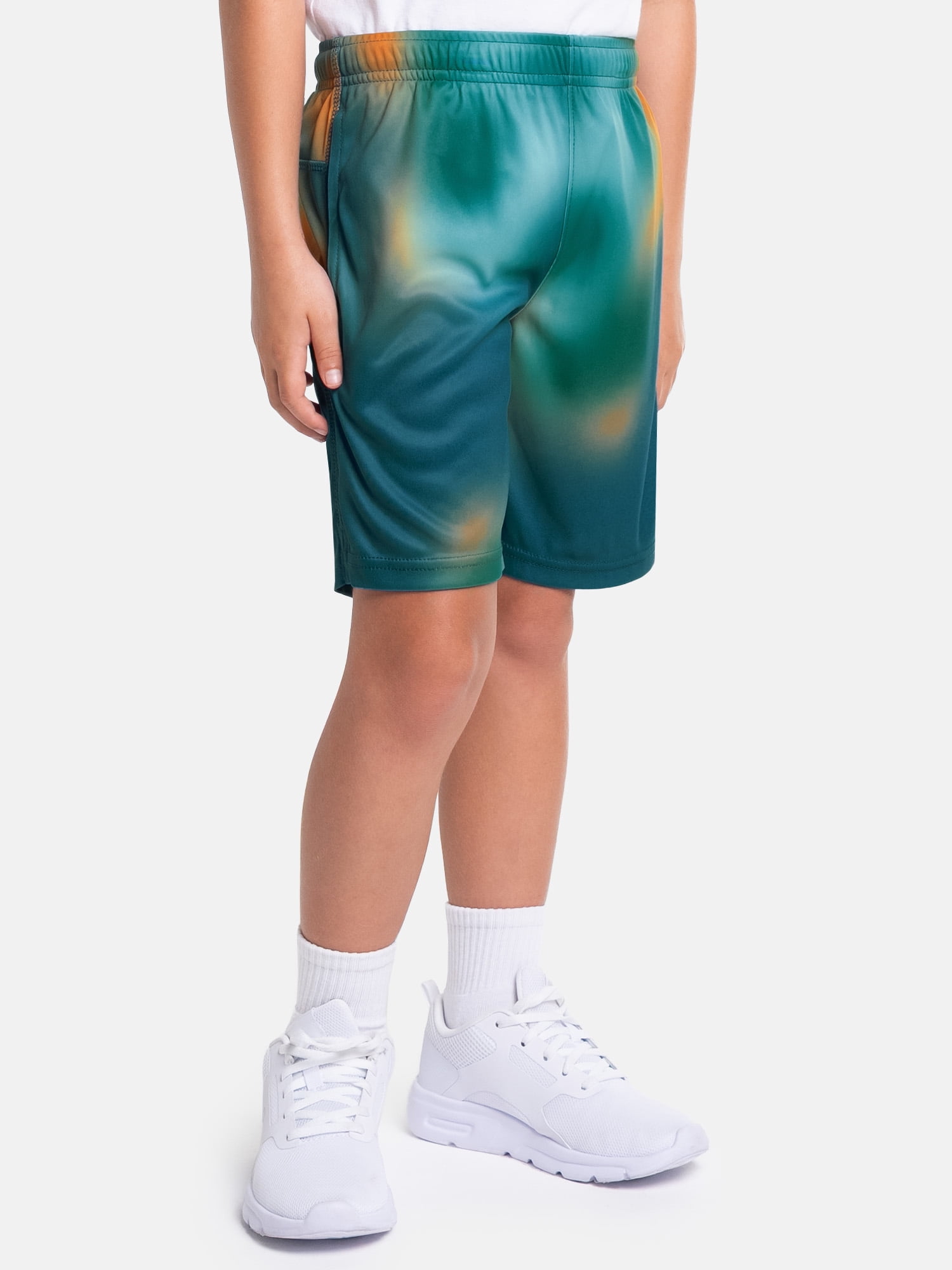 Athletic Works Boys Core Performance Short, 2-Pack, Sizes 4-18 & Husky