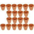 thumbnail image 3 of PBPBOX 20Pcs Compact Terracotta Flower Containers for Home Indoor and Outdoor Gardening, 3 of 8