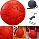 thumbnail image 4 of Tambor Lluvia Instrumento Handpan Lengua Acero 6 Pulgadas 8 Notas Regalo, 4 of 9