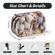 thumbnail image 5 of Disketp Sea Shells Estuche de Lápices de Doble Capa con Tapa Abatible y Cremallera, Organizador Escolar para Adolescentes y Adultos, 5 of 7