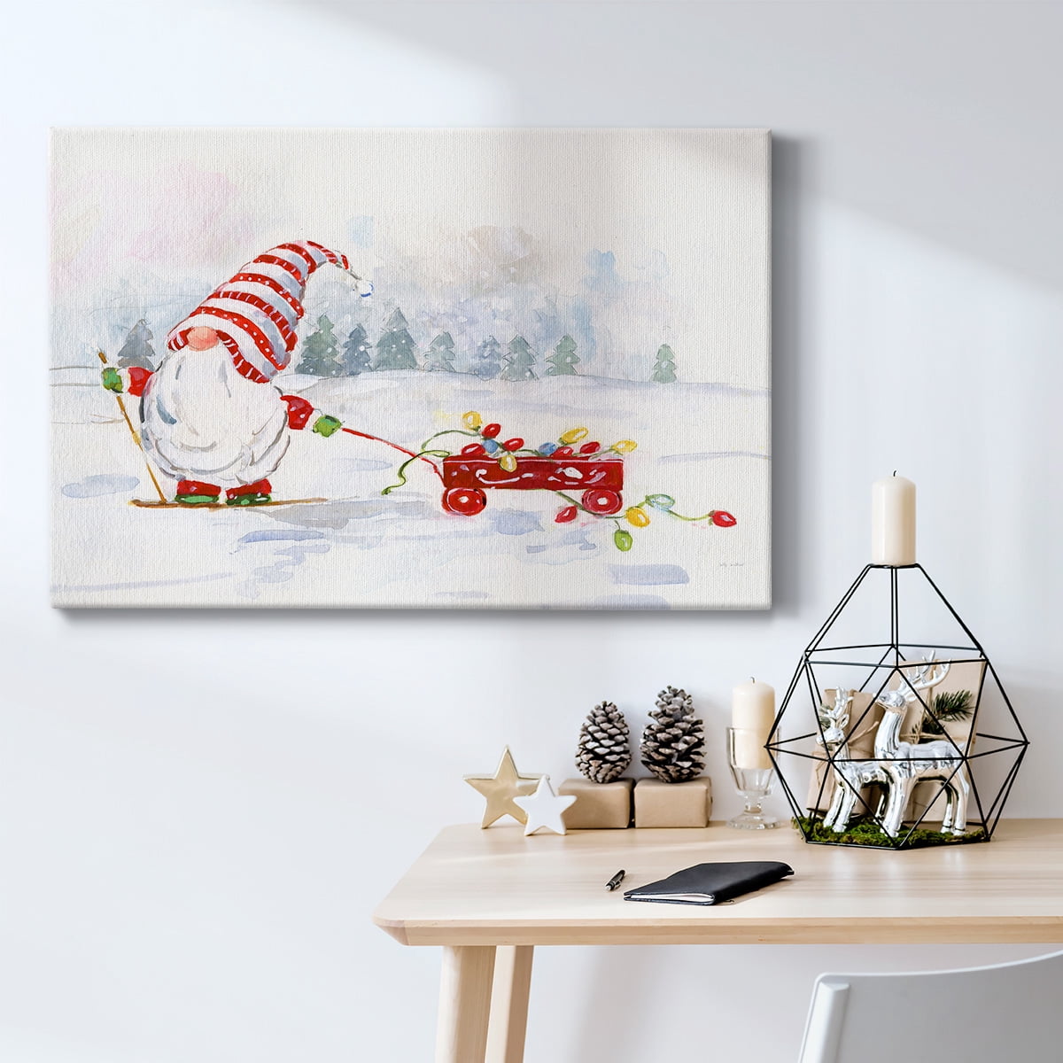 Winter Gnome II- Gallery Wrapped Canvas