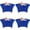 Royal Blue, variant on 4 Pack 6FT Round Spandex Tablecloth 72 Inch Stretchable Table Cover Washable and Wrinkle Resistant Table Cloth, Fitted Round Table for Wedding, Banquet, Birthday, Party, Restaurant (Fuchsia)