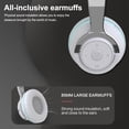 thumbnail image 2 of Auriculares Inalámbricos Inteprter RGB Subwoofer Plegables Azul, 2 of 6