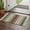 Sage Green Brown, variant on Sage Green Bathroom Rug 2'x3', Farmhouse Wood Grain Vintage Brown Striped Low Profile Front Entryway Rug with Tassels, Woven Cotton Washable Kitchen Mat Carpet for Foyer Bedroom Back Door Decor