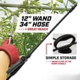 thumbnail image 5 of 1-Gallon Pump Sprayer, SureSpray Translucent Tank with Easy Fill Funnel-Top Opening, Adjustable Cone Nozzle & 34" Long Reach Hose – Used for Fertilizer, Pesticides, Weeds & Pests, 5 of 6